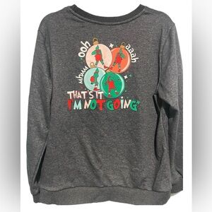 Gray Grinch Sweatshirt